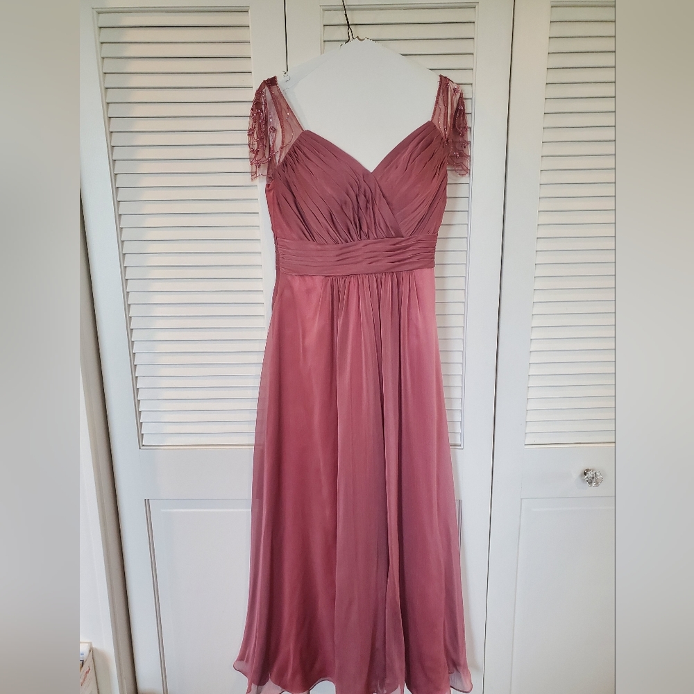 Desert rose Belsoie bridesmade dress size 12